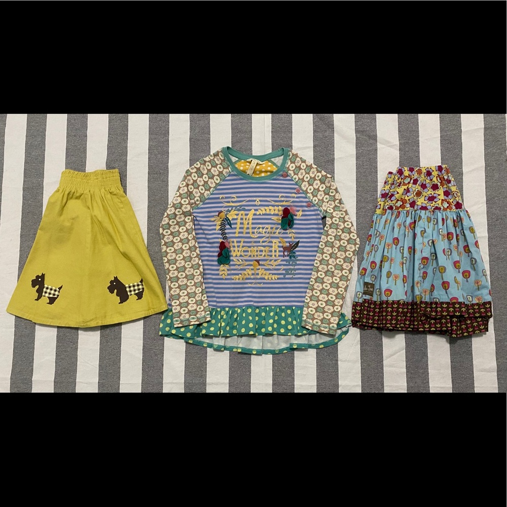 Cute Fall Matilda Jane Bundle sizes 10/12